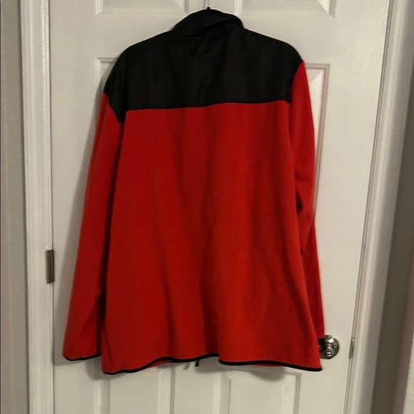 Disney Red and Black Mickey Mouse Fleece Jacket - Picture 4 of 4